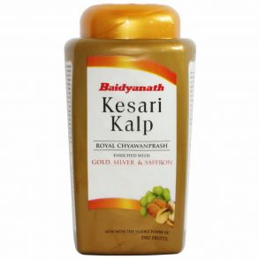 Чаванпраш Кесари Кальп Байдьянатх , Chyawanprash Kesari Kalp Baidyanath , 500 ml ( C золотом, серебром и шафраном)-jpeg