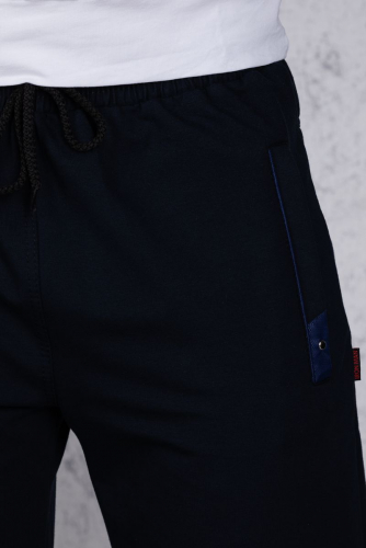 брюки спортивные 3.MM001A-синий-тёмный