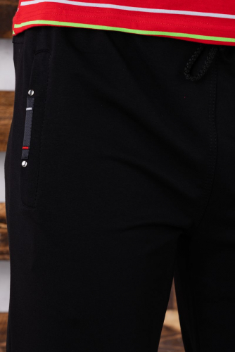 брюки спортивные 3.MM110A-чёрный
