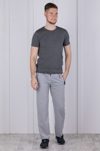 брюки спортивные 3.MM001A-серый-светлый
