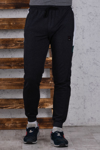 брюки спортивные 3.MM107B-серый-тёмный