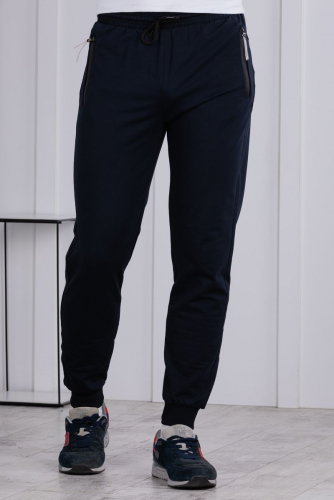 брюки спортивные 3.MM104A-синий-тёмный