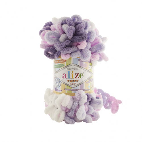 Пряжа ALIZE Puffy Color арт. 6305