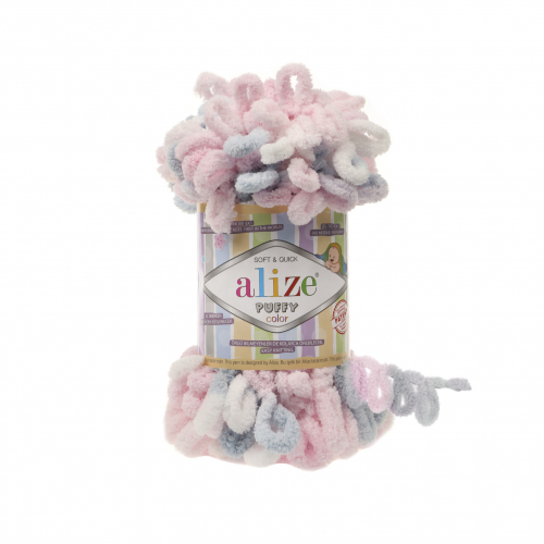 Пряжа ALIZE Puffy Color арт. 5864