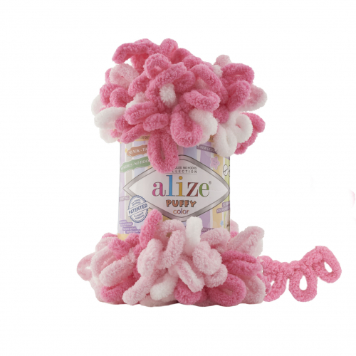 Пряжа ALIZE Puffy Color арт. 6383