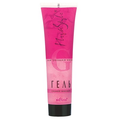 Гель для укладки волос с D-пантенолом, экстрактами крапивы и календулы сильной фиксации 100мл