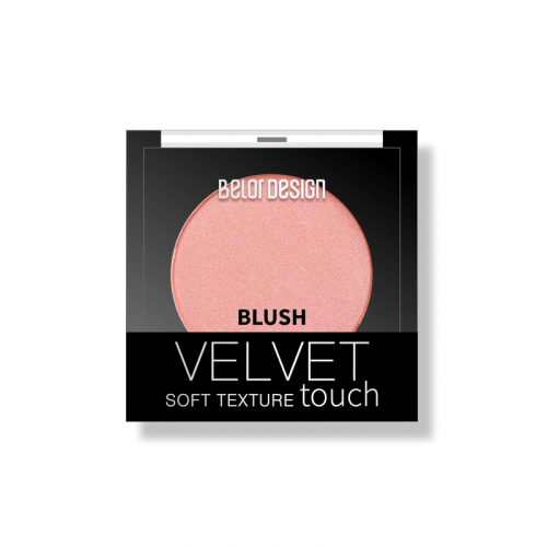Belor Design Румяна Velvet Touch 101 нежный персик