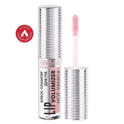 LUX visage LIP Блеск-плампер для губ volumizer hot vanilla 303 Baby Pink