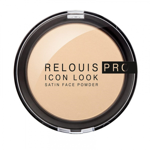 Relouis PRO Пудра компактная Icon Look Satin Face Powder тон 01