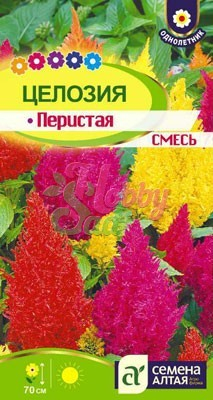 Цветы Целозия Перистая Смесь (0,2 г) Семена Алтая