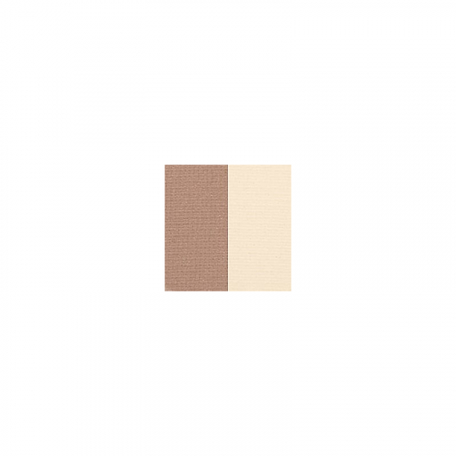 Тени для век eyeshadow DUO тон 102 (11 Ivory+12 Warm Taupe)