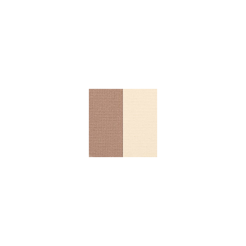 Тени для век eyeshadow DUO тон 102 (11 Ivory+12 Warm Taupe)