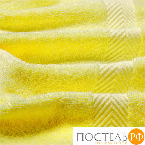 Набор махровых полотенец 30х30 см-2 шт Dome Organic 400 г/м2, 1032 желтый