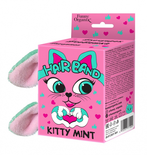 Funny Organix Повязка для волос Kitty Mint 40г