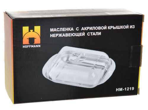 Масленка с акриловой крышкой НМ 1219 арт.НМ 1219