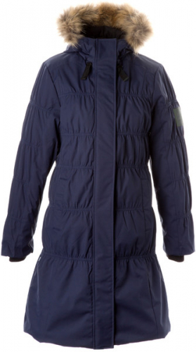 Пальто для женщин EIKKE 12328020 тёмно     синий 10055, размер L