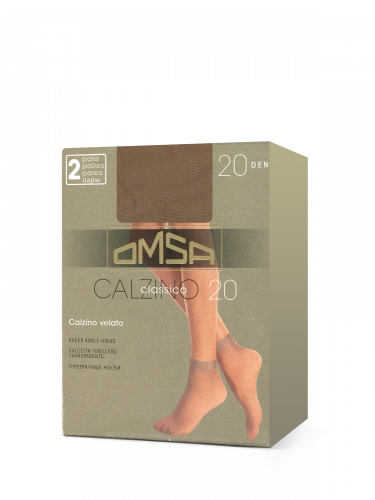 Носки женские Calzino Classico Дроп Omsa [2 пары]