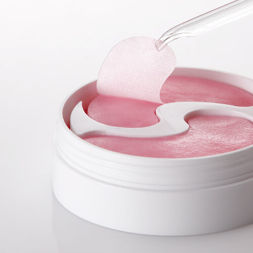 Осветляющие тканевые патчи для глаз с витаминным комплексом Petitfee Pink Vita Brightening Eye Mask 60шт