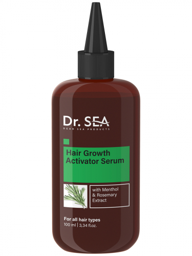 Сыворотка-активатор для роста волос с ментолом и экстрактом розмарина, 100 ml
