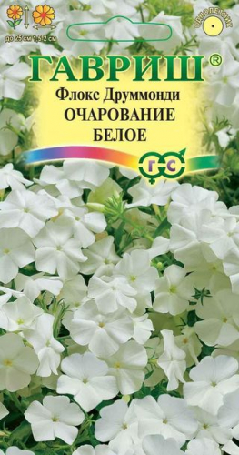 Флокс Очарование белое, Друммонда* 0,05 г