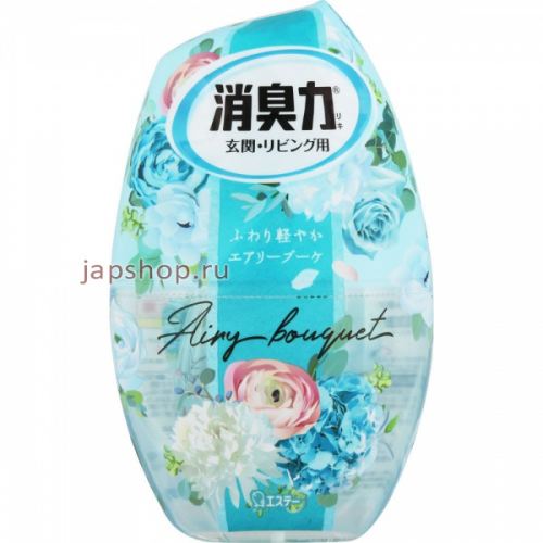 ST Shoushuuriki Жидкий дезодорант - ароматизатор для комнат, с ароматом воздушного букета, 400 мл (4901070129331)
