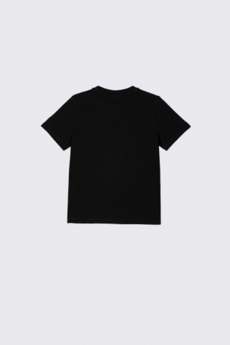 -59% T-shirt z krótkim rękawem czarny z motywem kosmicznym