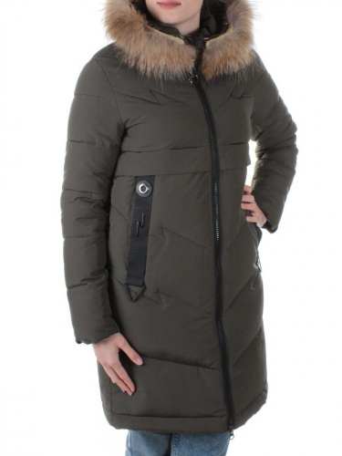 19-896 Пальто с мехом енота Kacuci размер S - 42 российский
