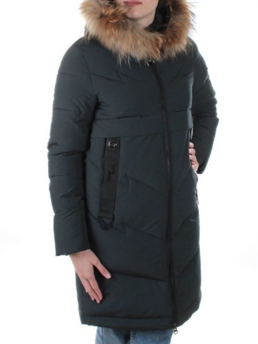 19-896 Пальто с мехом енота Kacuci размер M - 44 российский