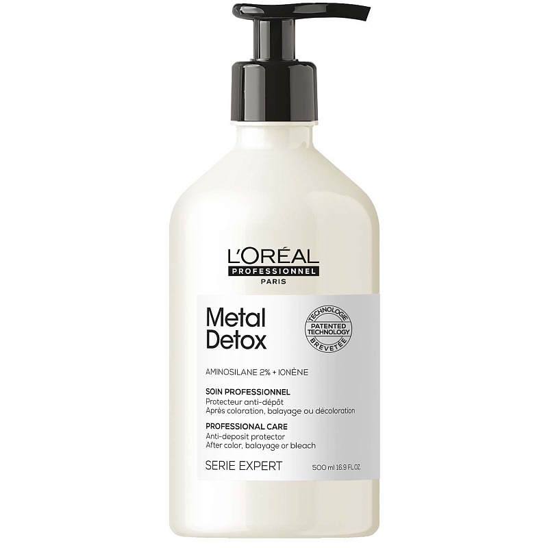 LOREAL Кондиционер для восстановления окрашенных волос Metal Detox, 500 мл