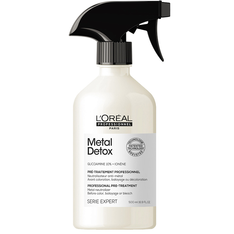 LOREAL Спрей для восстановления окрашенных волос Metal Detox, 500 мл