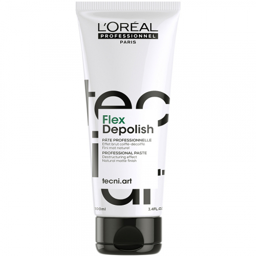 LOREAL Паста для взъерошенных укладок и очерчивания прядей Flex Depolish, 100 мл