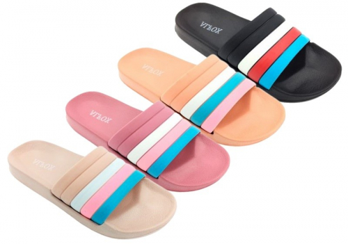 А5491 Обувь пляжная женская Alfox /разноцвет/