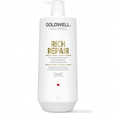 Gоldwell dualsenses rich repair кондиционер против ломкости волос 1000 мл (д)