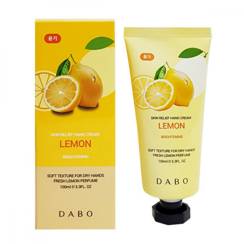 Крем для рук DABO Lemon с экстрактом лимона (КОРЕЯ)