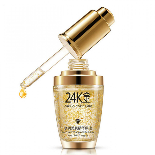 Сыворотка с золотом и гиалуроновой кислотой BioAqua 24K Gold Skin Care 30ml
