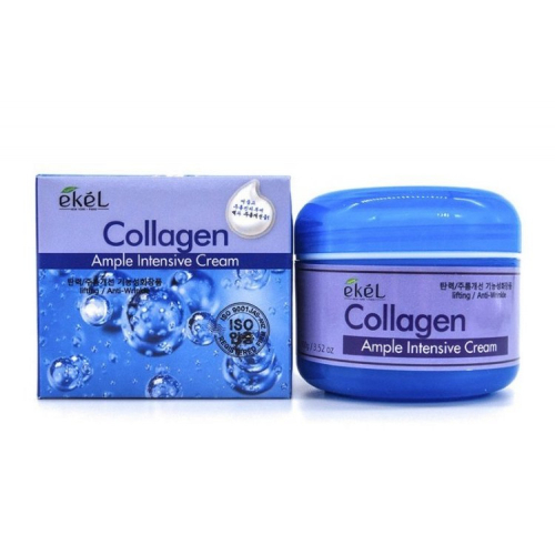Крем для лица с коллагеном Ekel Collagen Ample Intensive Cream 100ml