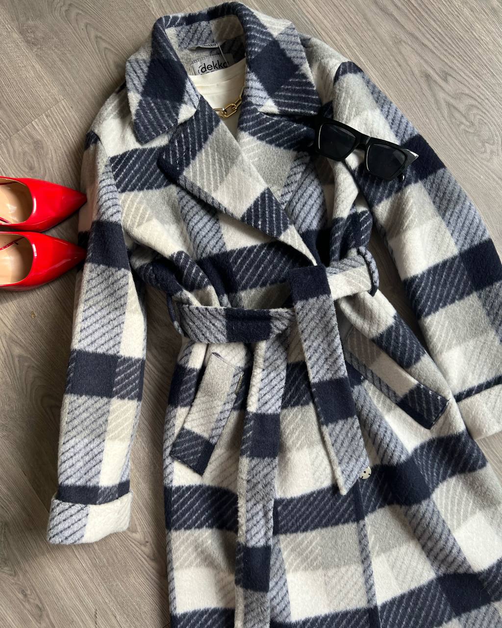 6000р. 7200р.Пальто Dekka демисезонное арт. 2236