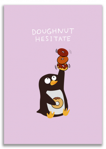 Doughnut hesitate (Софт-тач тетрадь)