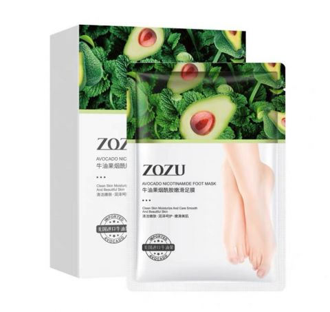 ZOZU, Маска для ног AVOCADO NICOTINAMIDE, 35 г