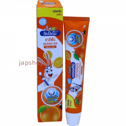 Kodomo 0,5+ Orange Зубная паста, Апельсин, 40 гр. (8850002015227)