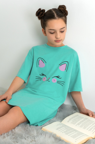 Туника оверсайз для девочки Happyfox