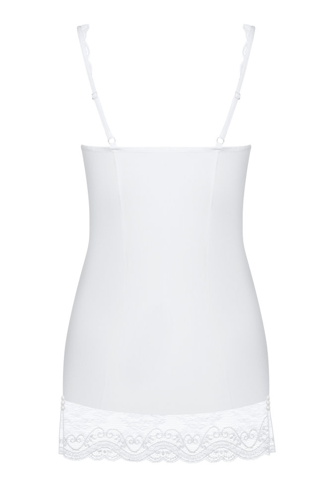 Сорочка Obsessive Miamor white