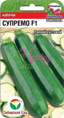 Кабачок Супремо (3 шт) Сибирский Сад