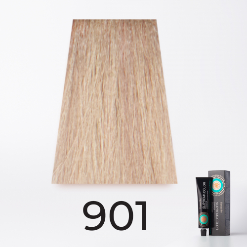 Suprema Color 901 Очень светлый пепельный блондин Крем-краска FarmaVita