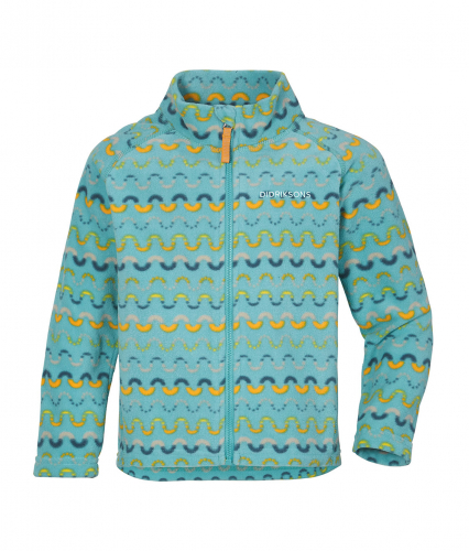 MONTE PRINT Куртка для детей из флиса 868 голубые волны