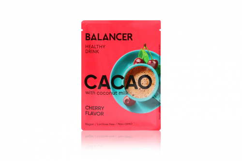 Какао Balancer на кокосовом молоке с вишней, 5 саше