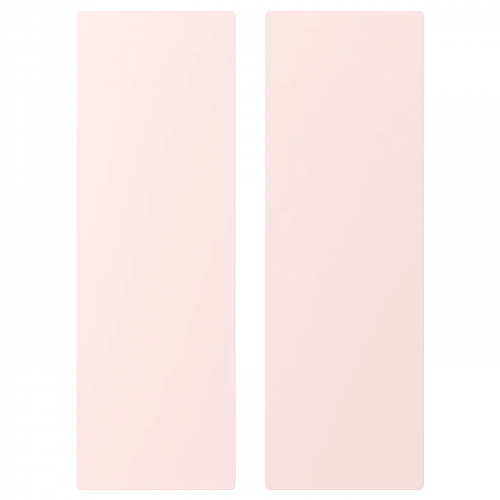 SMÅSTAD СМОСТАД, Дверь, бледно-розовый, 30x90 см