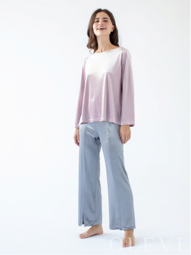 Комплект домашней одежды OLEVE LH8078Розовый/Серый