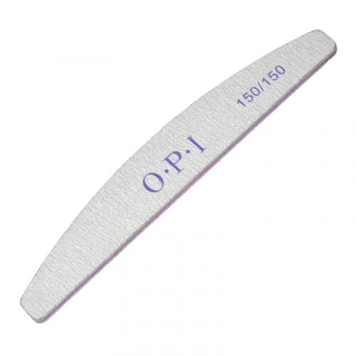 OPI, Пилка для ногтей Полумесяц (серая) 150/150