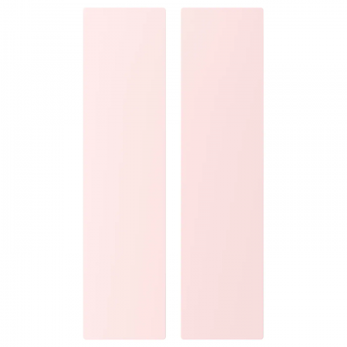 SMÅSTAD СМОСТАД, Дверь, бледно-розовый, 30x120 см